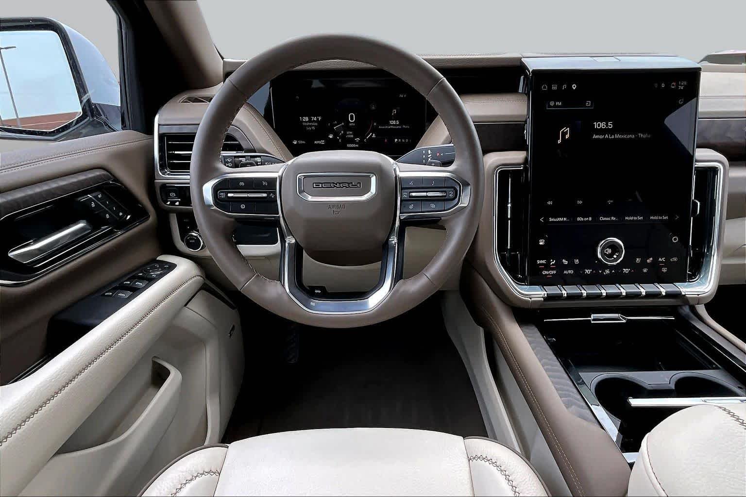 Used 2025 White Frost Tricoat GMC Denali image 6
