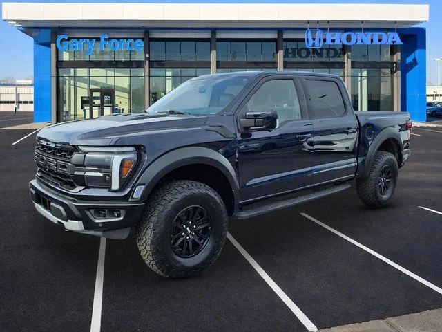 Used 2025 Blue Metallic Ford Raptor image 4
