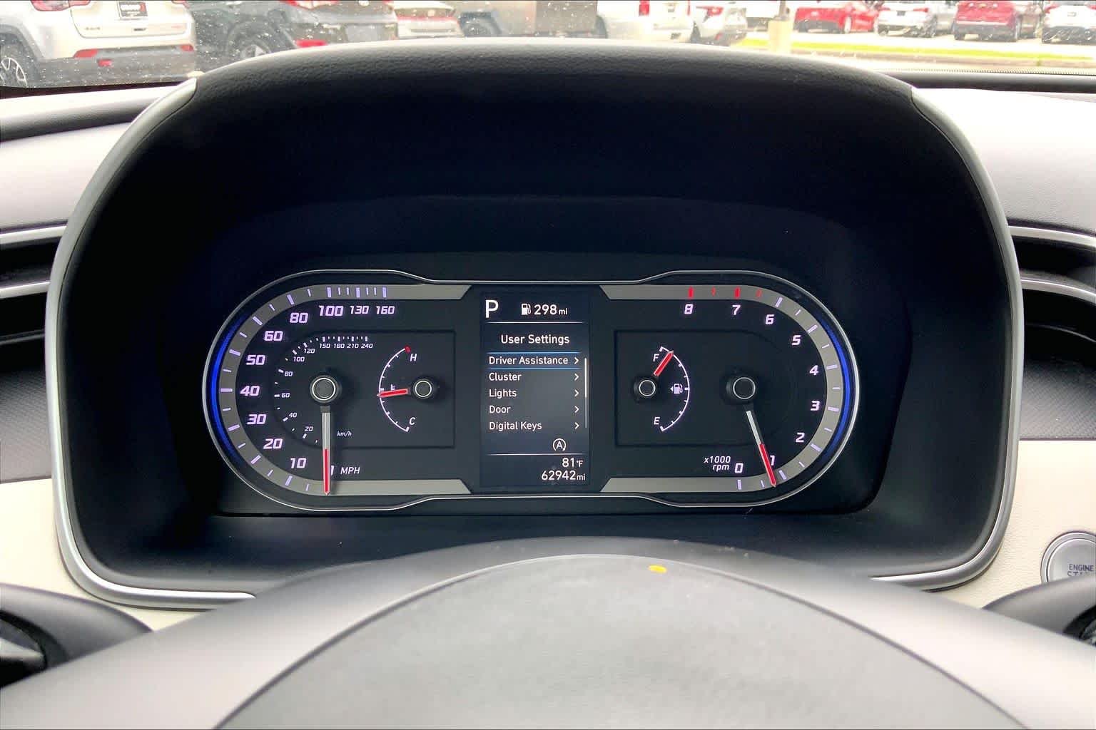 Used 2024 Intense Blue Hyundai SEL image 25