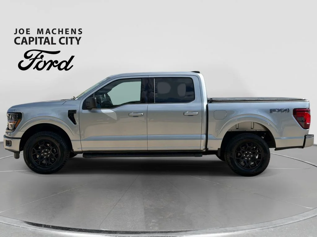 Used 2025 Iconic Silver Metallic Ford XLT image 8