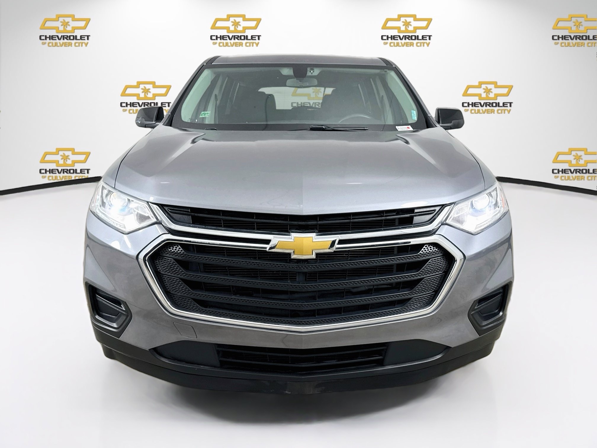 Used 2021 Chevrolet Traverse LS with VIN 1GNERFKW7MJ198566 for sale in Culver City, CA
