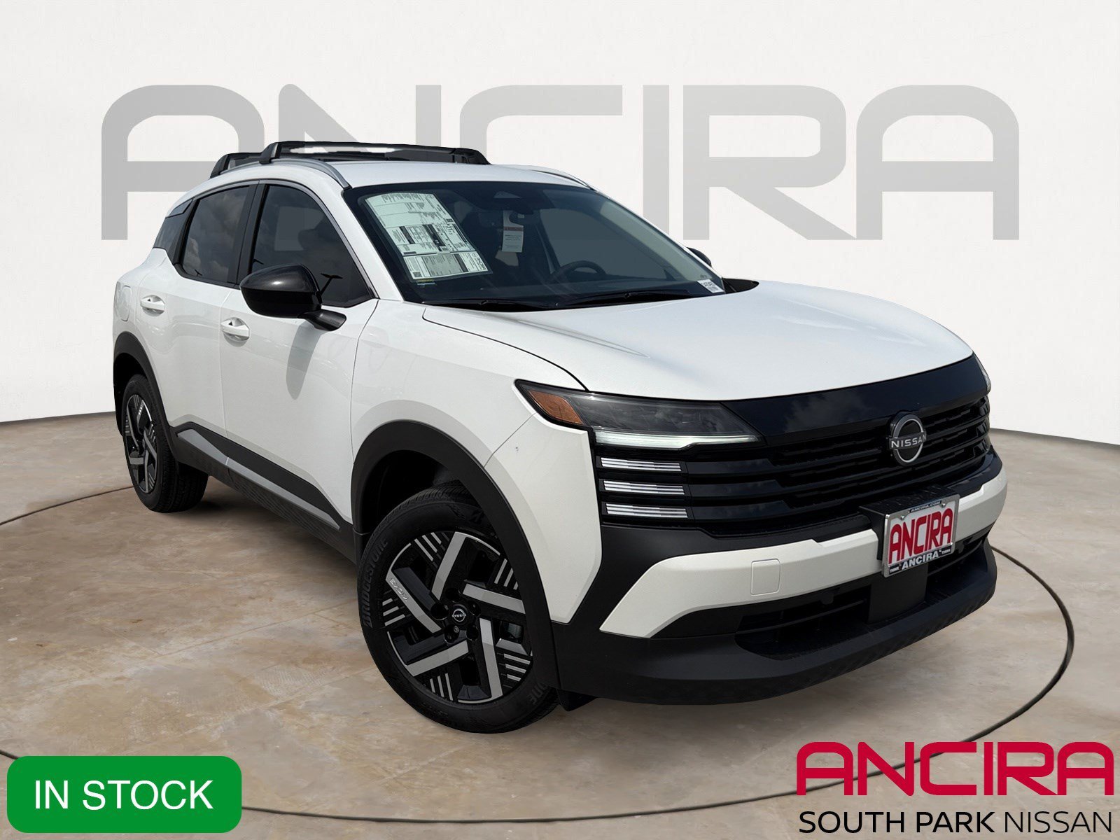 New 2026 Aspen White Tricoat Nissan SV image 1