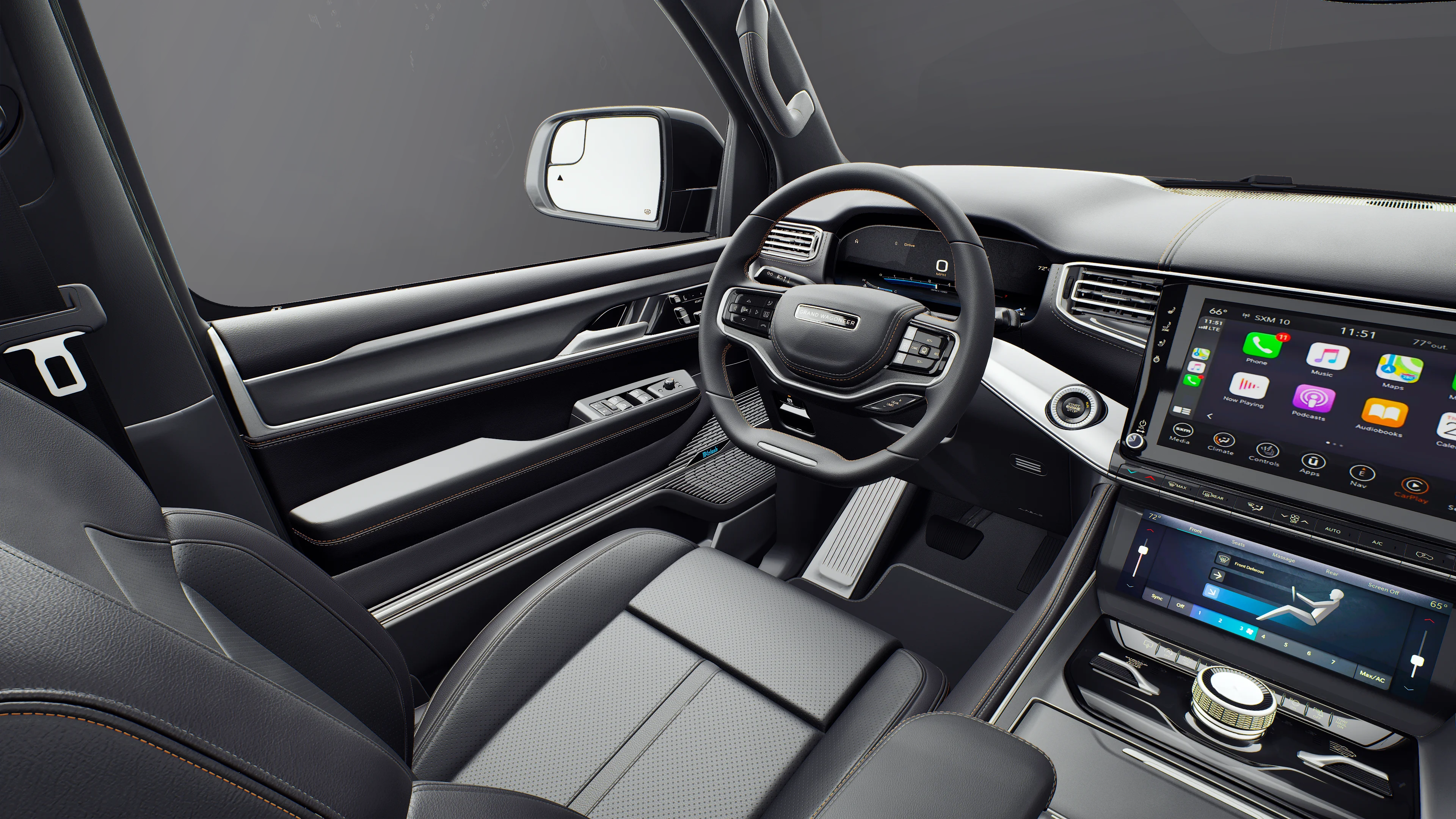 New 2027 Bright White Clear-Coat Paint Jeep Grand Wagoneer image 8