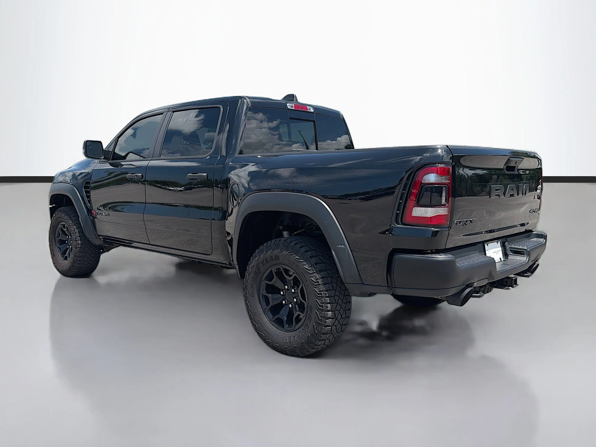 Used 2023 Diamond Black Crystal Pearlcoat Ram TRX image 3