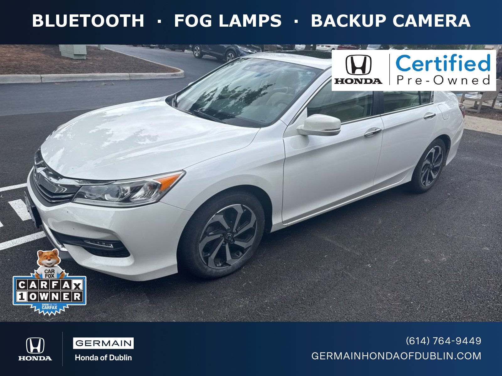 2016 Honda Accord EX CVT w/Honda Sensing PZEV's photo