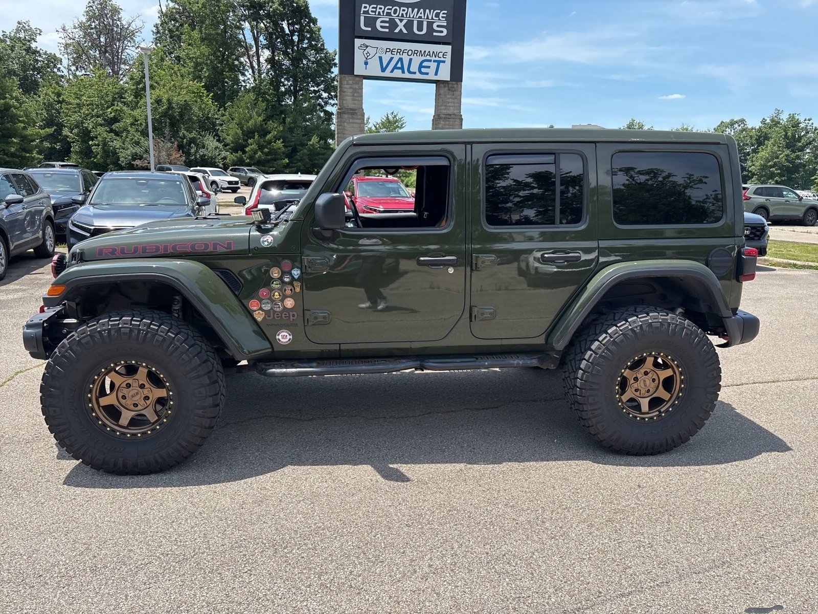 Used 2021 Sarge Green Clearcoat Jeep Unlimited Rubicon image 12