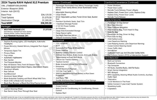 Certified Used 2024  Toyota XLE Premium image 11