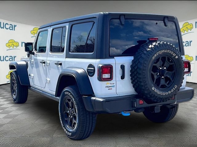 Used 2023 Bright White Clearcoat Jeep Willys 4xe image 4