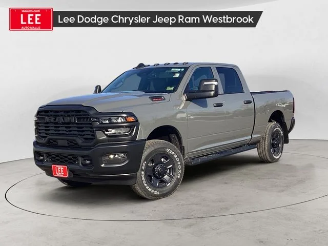 New 2026 Gray Clearcoat Ram TRADESMAN CREW CAB 4X4 6