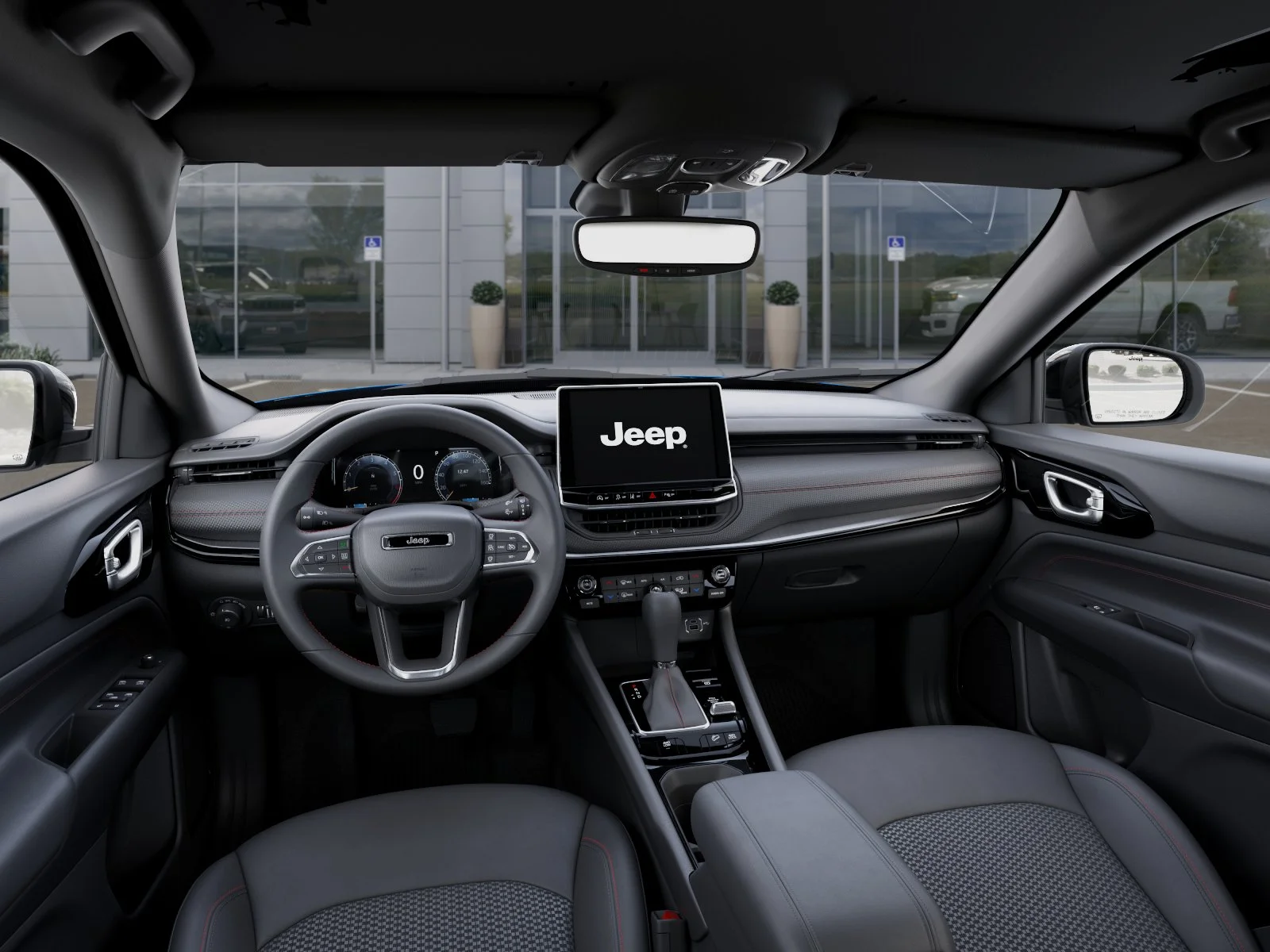 New 2026 Hydro Blue Pearl-Coat Exterior Paint Jeep Trailhawk image 14