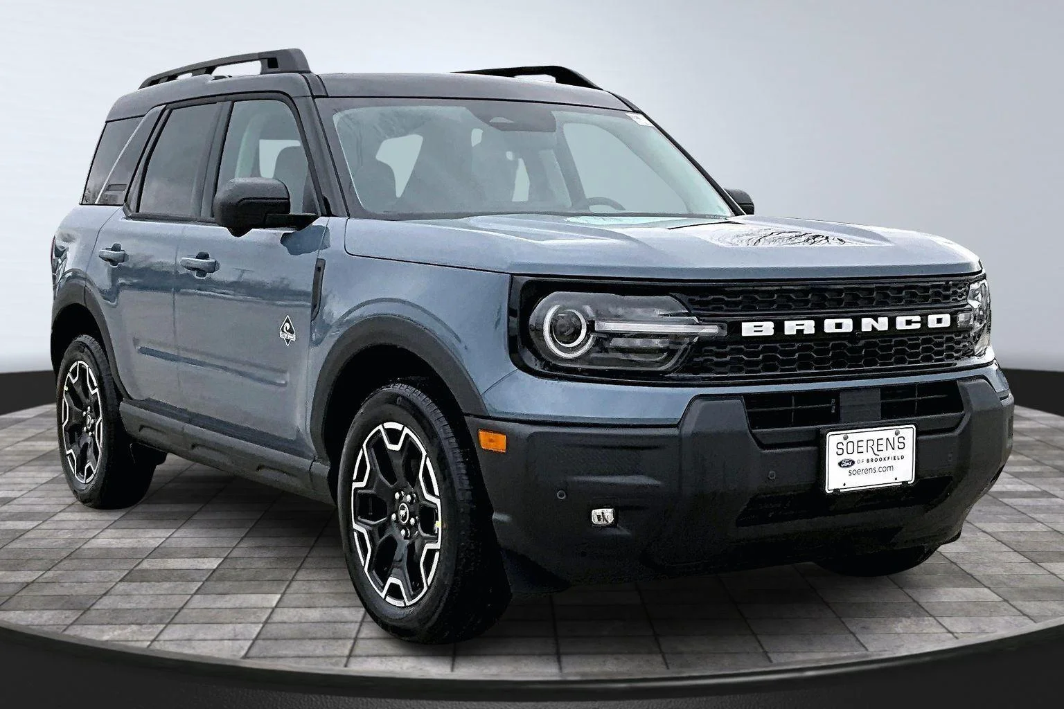 New 2025 Azure Gray Metallic Tri-Coat Ford Outer Banks® image 1