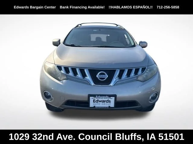 Used 2010 Nissan Murano SL with VIN JN8AZ1MU6AW009592 for sale in Council Bluffs, IA