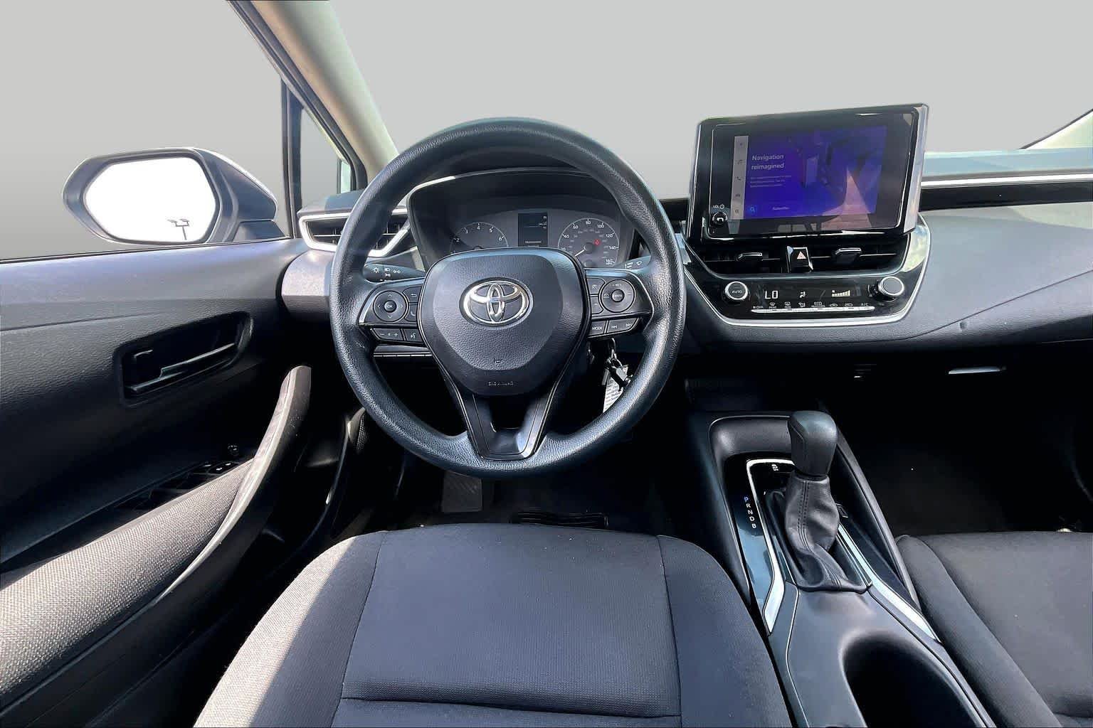 Used 2024 Classic Silver Metallic Toyota LE image 6