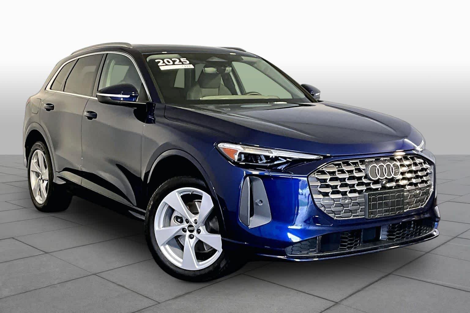 Used 2025 Navarra Blue Metallic Audi Premium Plus image 2