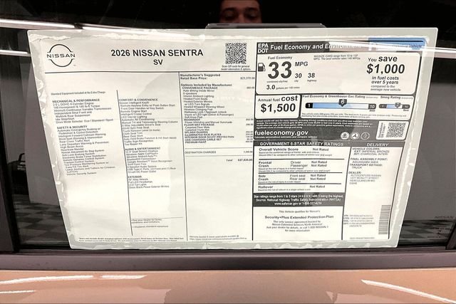 New 2026 Imperial Bronze Nissan SV image 36
