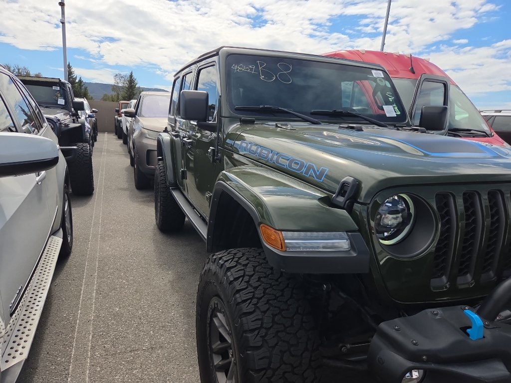 Used 2023 Sarge Green Clearcoat Jeep Rubicon image 3