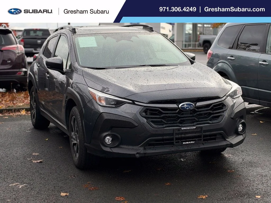 Used 2025 Magnetite Gray Metallic Subaru Premium image 1