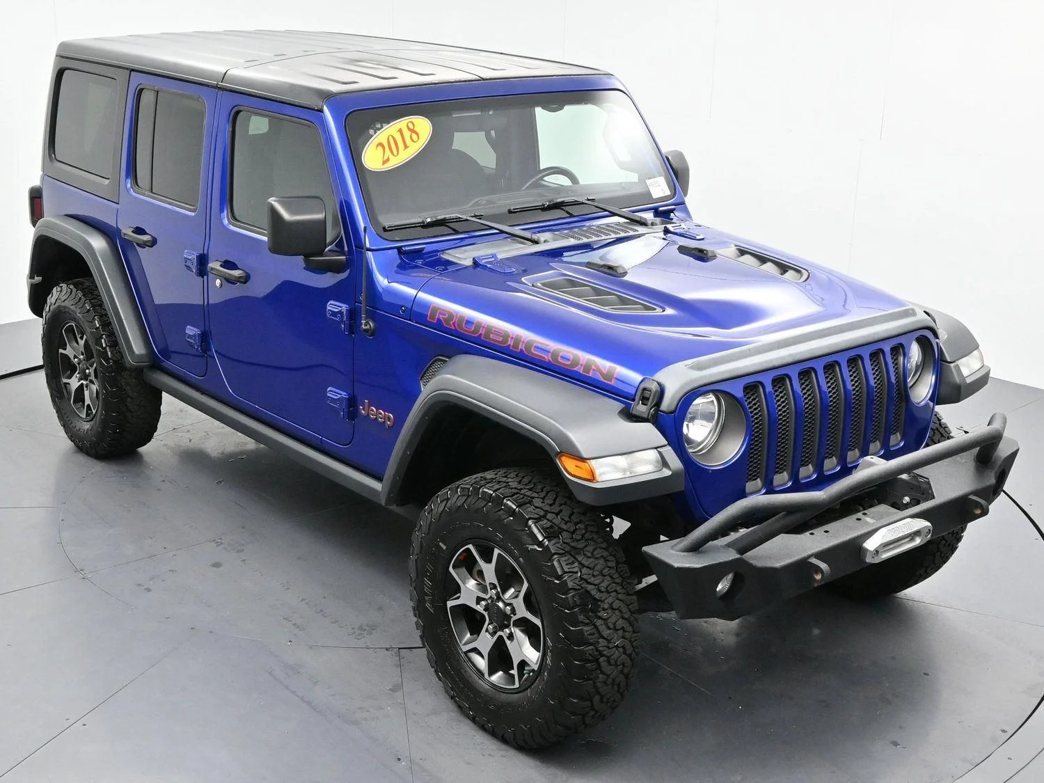 Used 2018 Ocean Blue Metallic Clearcoat Jeep Rubicon image 39
