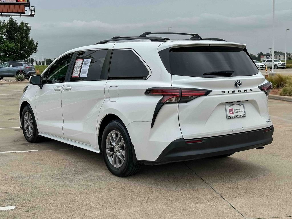 Certified Used 2022 White Toyota LE image 5