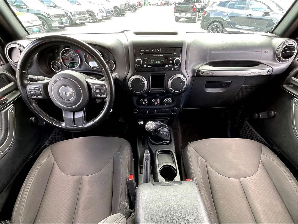 Used 2017 Black Clearcoat Jeep Unlimited Sport image 19