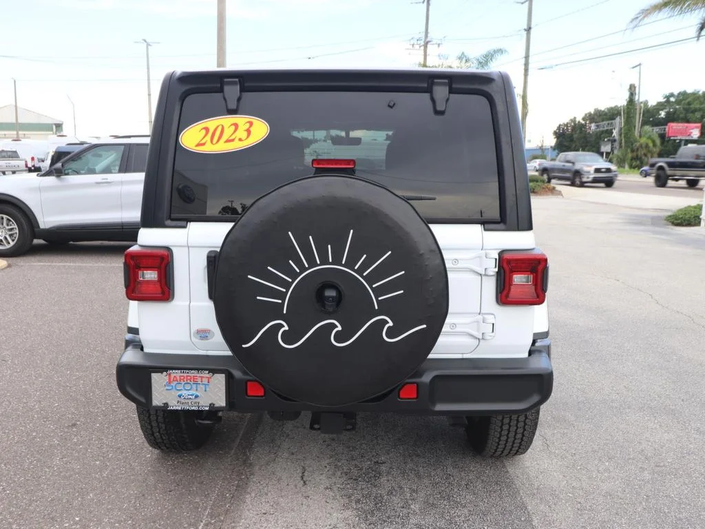 Certified Used 2023 White Jeep Sahara image 13