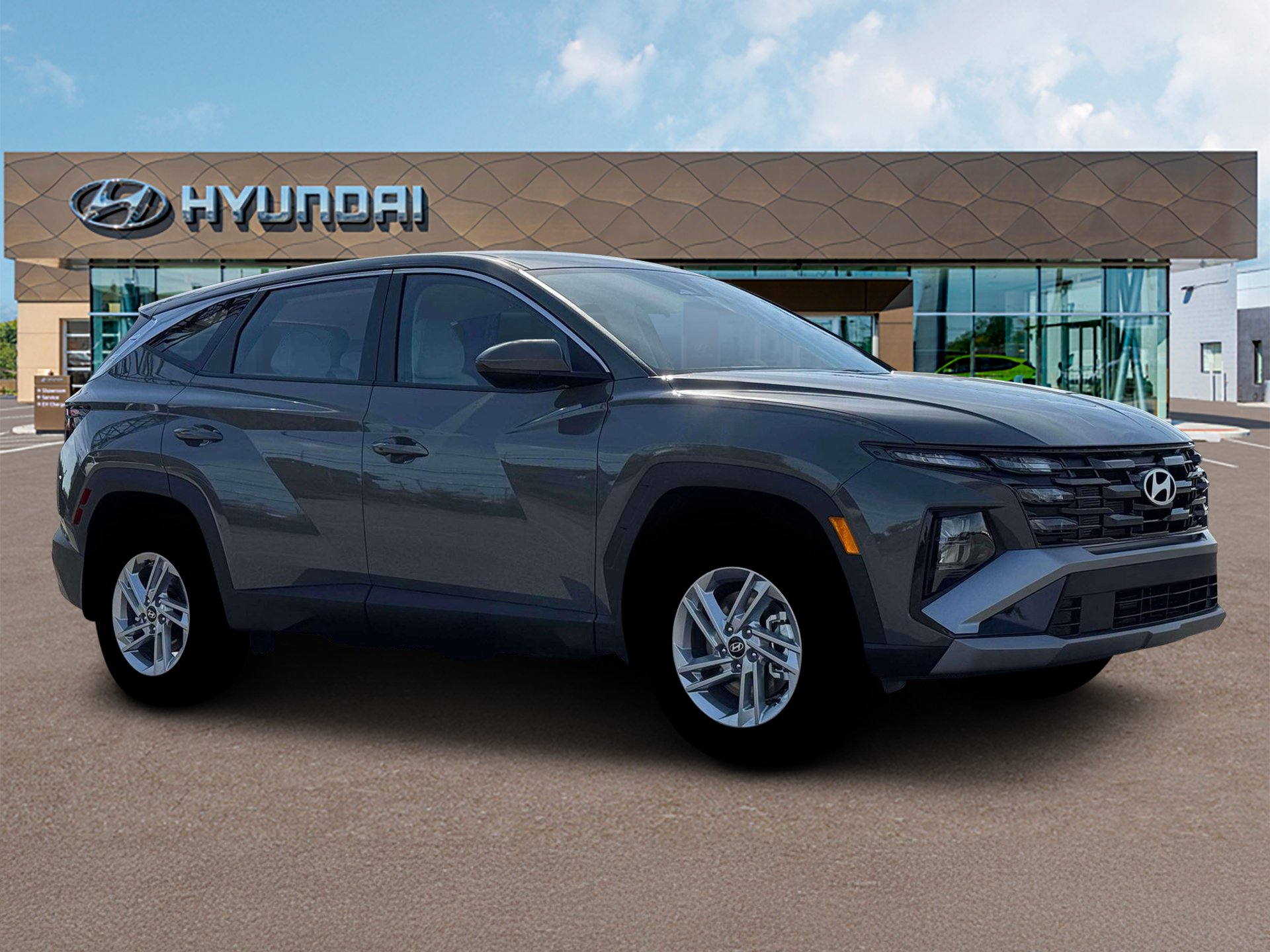 New 2026 Hampton Gray Hyundai SE AWD image 10