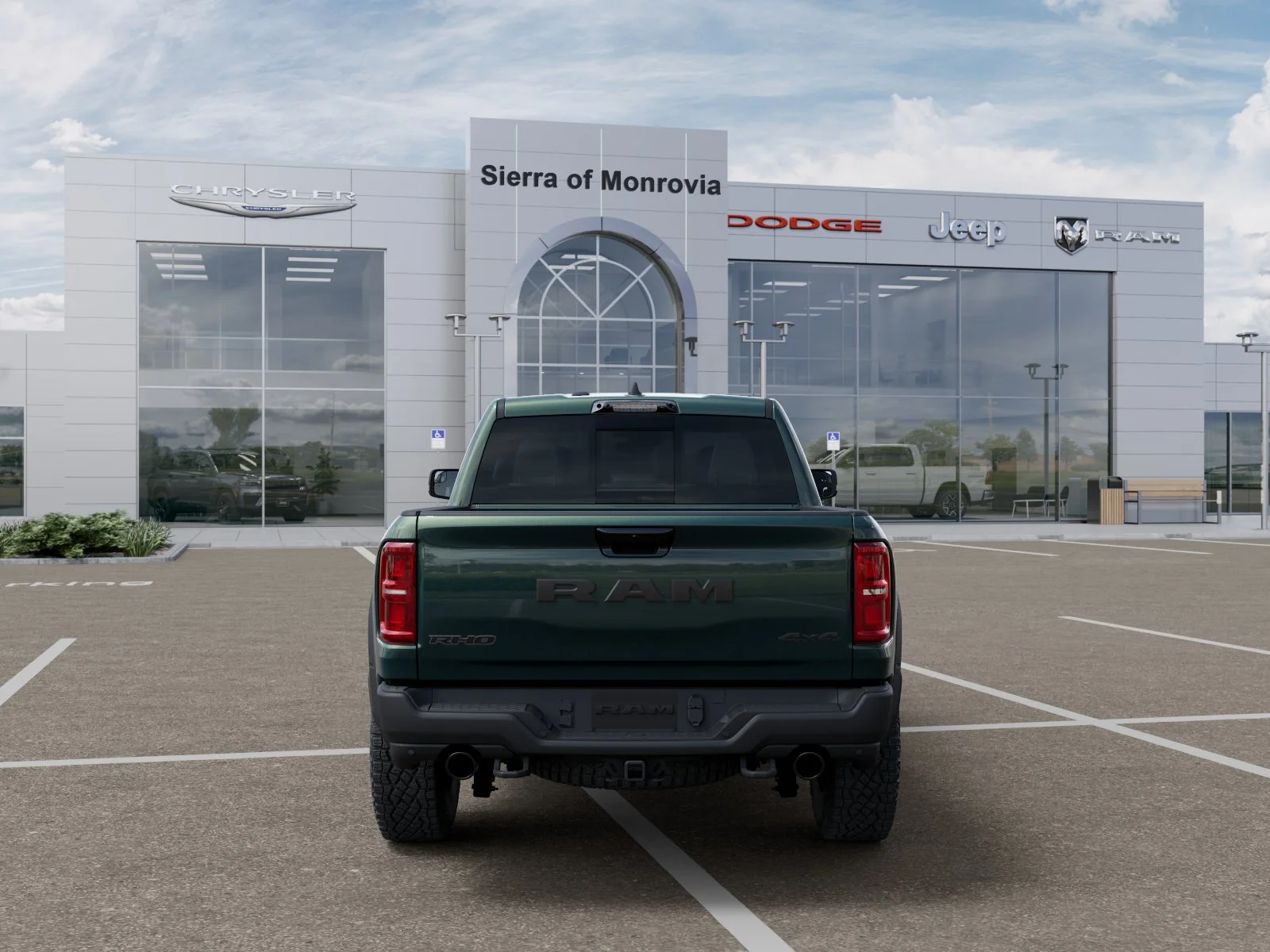 New 2026 Serrano-Green Metallic Exterior Paint RAM RHO image 33