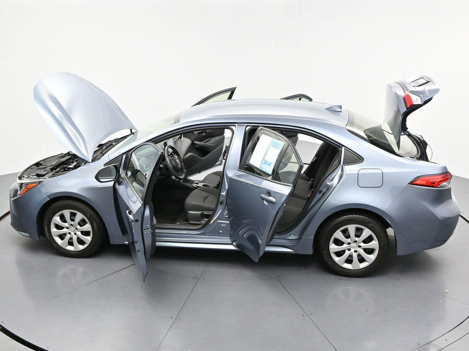 Used 2022 Celestite Gray Metallic Toyota LE image 36