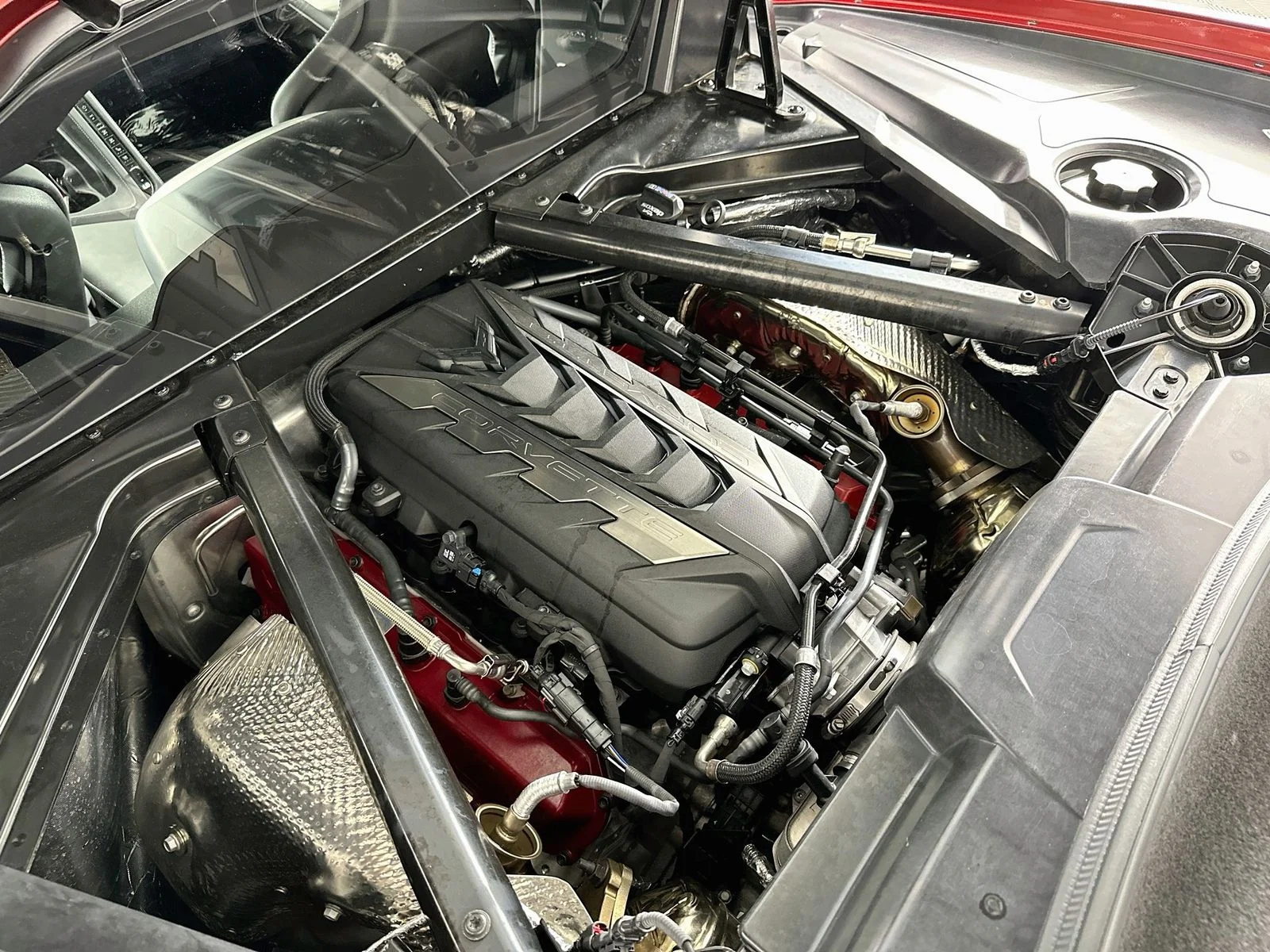 Used 2022 Red Mist Metallic Tintcoat Chevrolet Stingray image 32