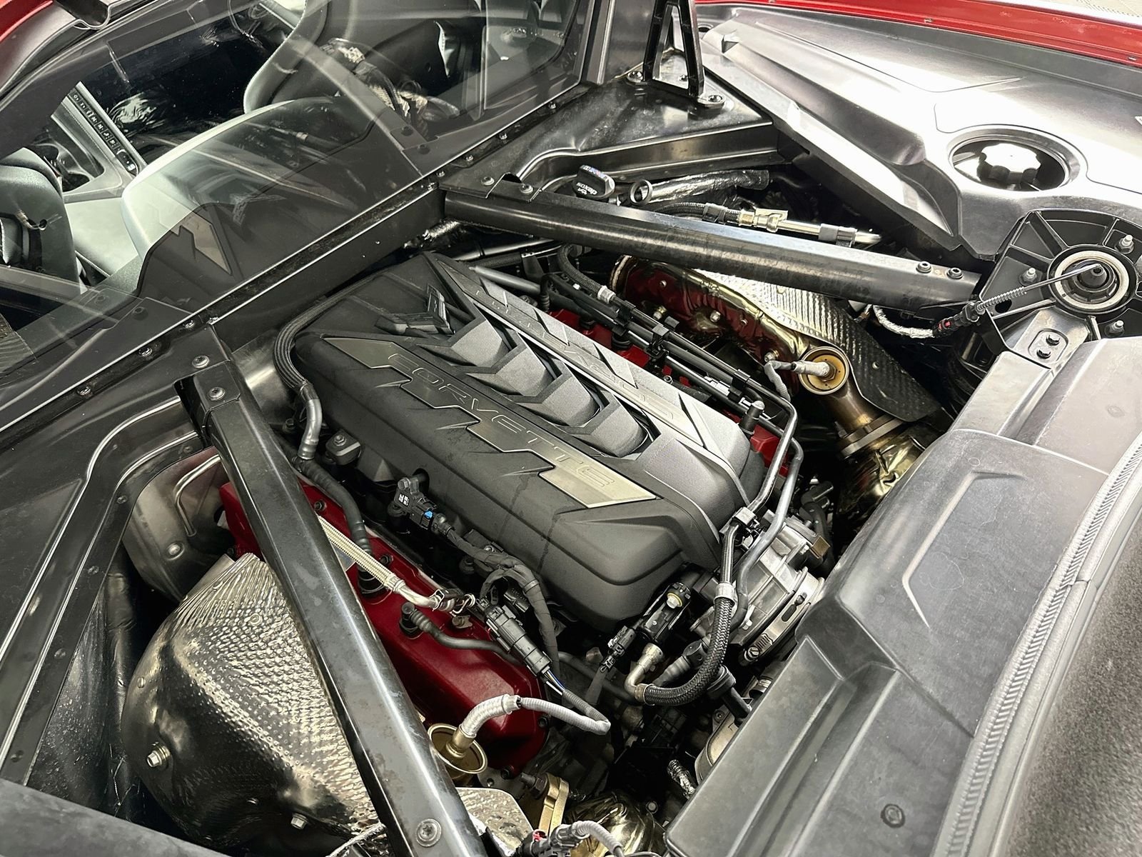 Used 2022 Red Mist Metallic Tintcoat Chevrolet Stingray image 32