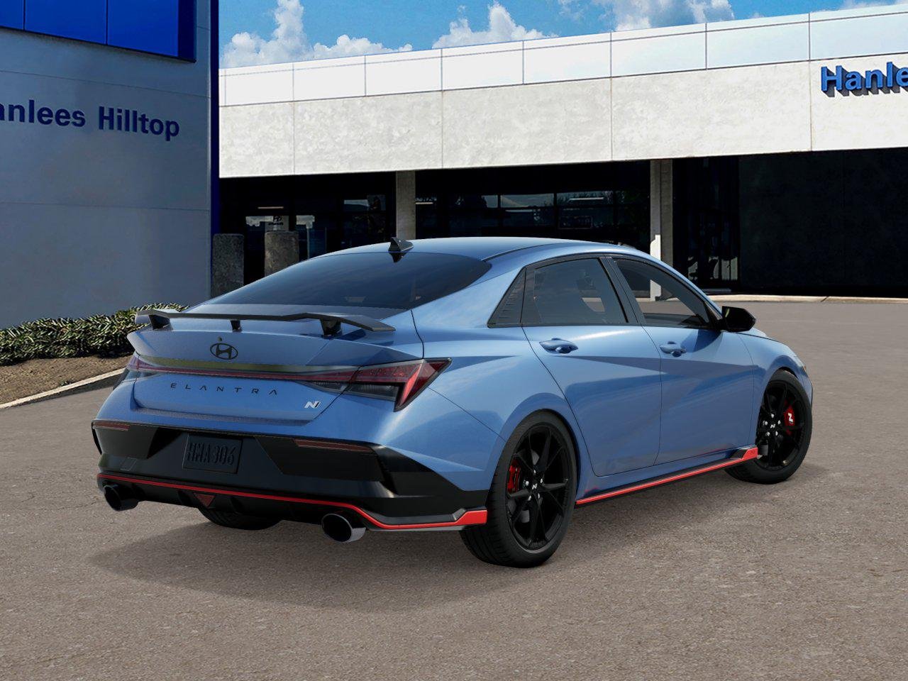 New 2026 Blue Hyundai Sedan image 4