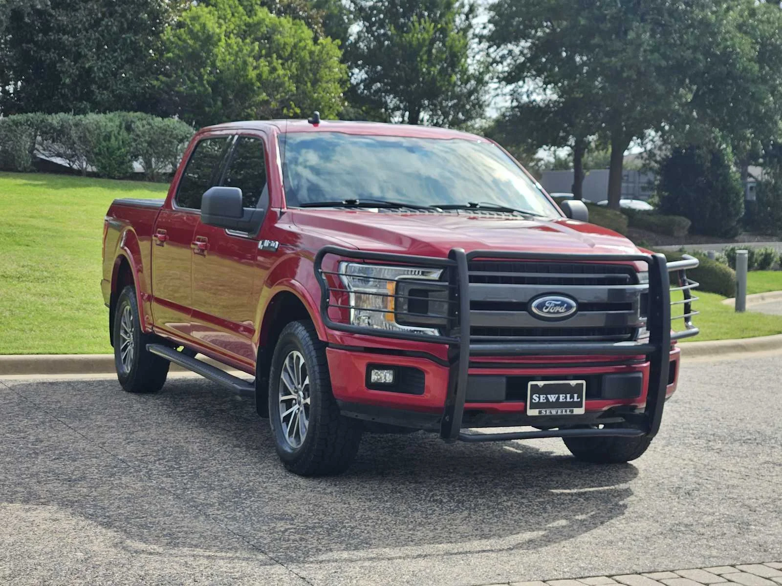 Used 2020 Rapid Red Metallic Tinted Clearcoat Ford XLT image 2