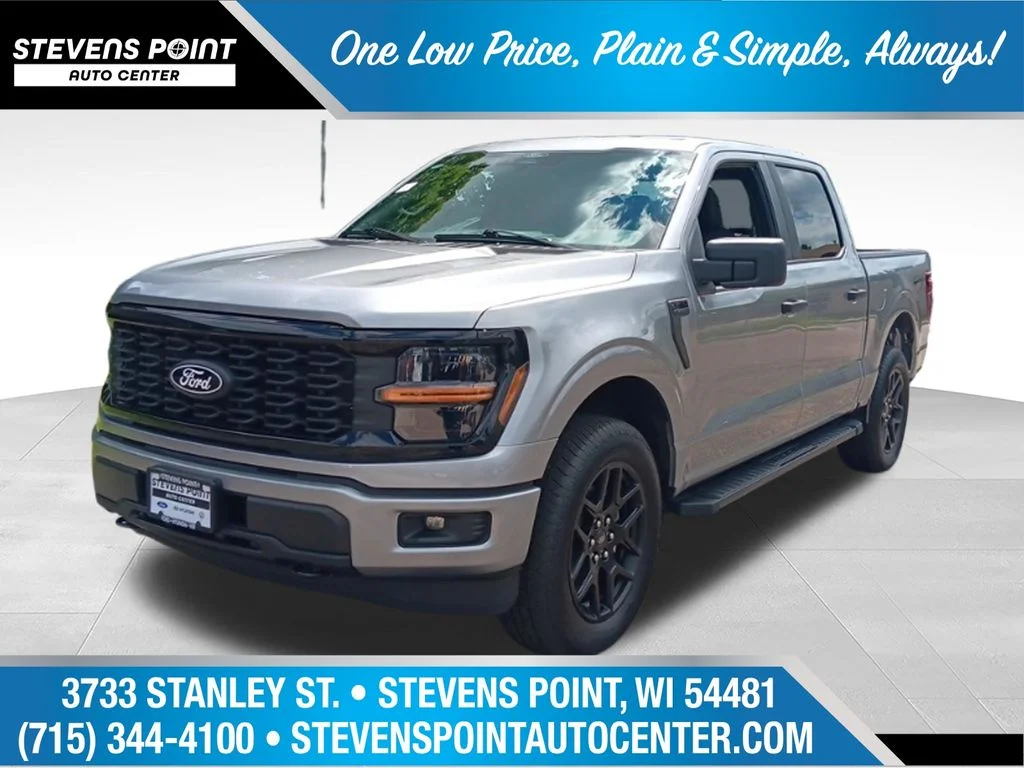 Used 2025 Iconic Silver Metallic Ford STX image 1