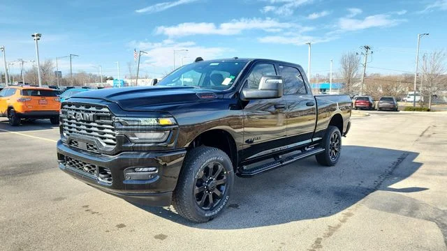 New 2026 Diamond Black Crystal Pearl-Coat Exterior Paint RAM Big Horn image 15