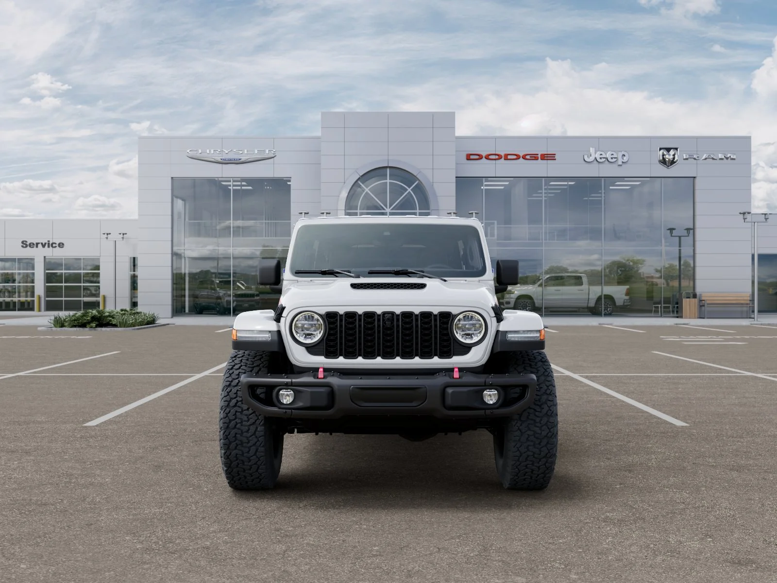 New 2026 Bright White Clearcoat Jeep Rubicon X image 33