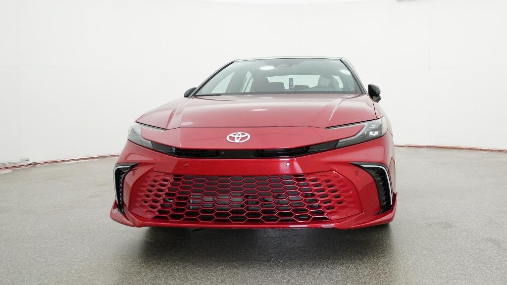New 2026 Supersonic Red with Midnight Black Metallic roof Toyota XSE image 11