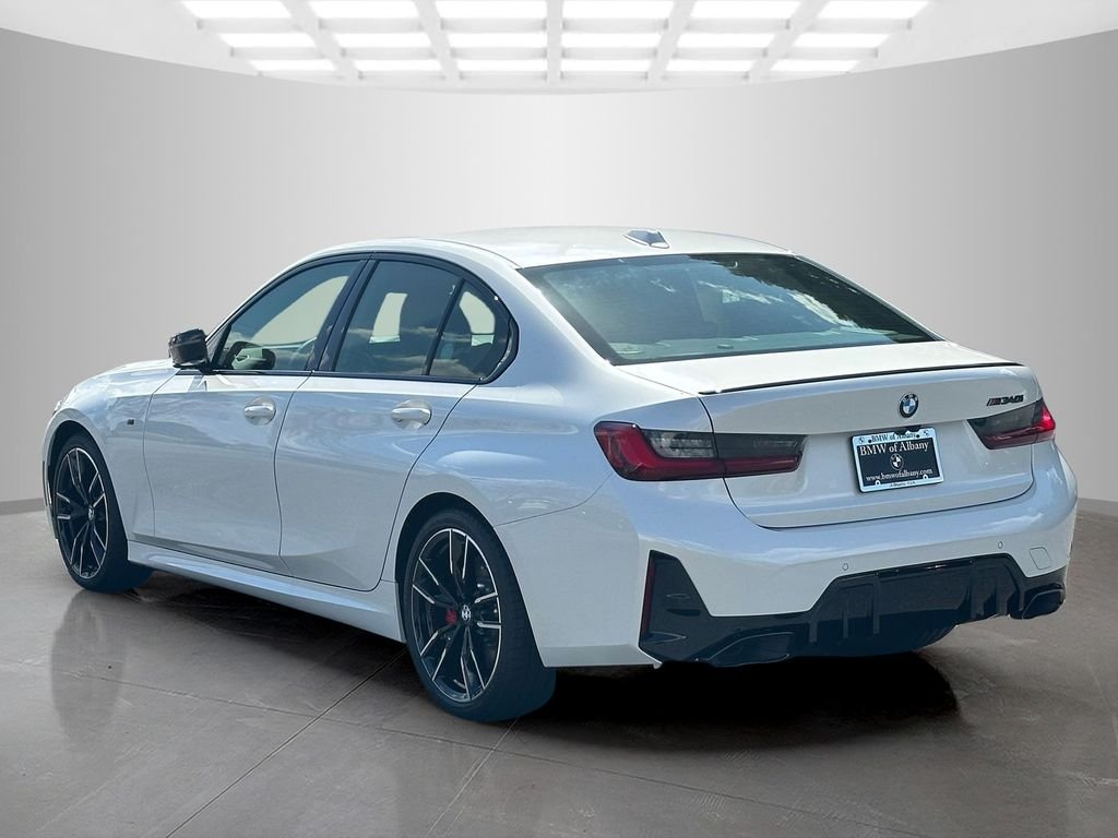 New 2026 Mineral White Metallic BMW M340i image 4