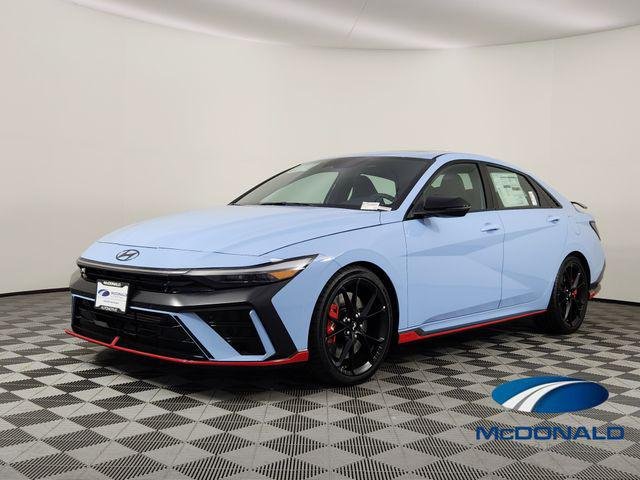 New 2026 Blue Hyundai Sedan image 1