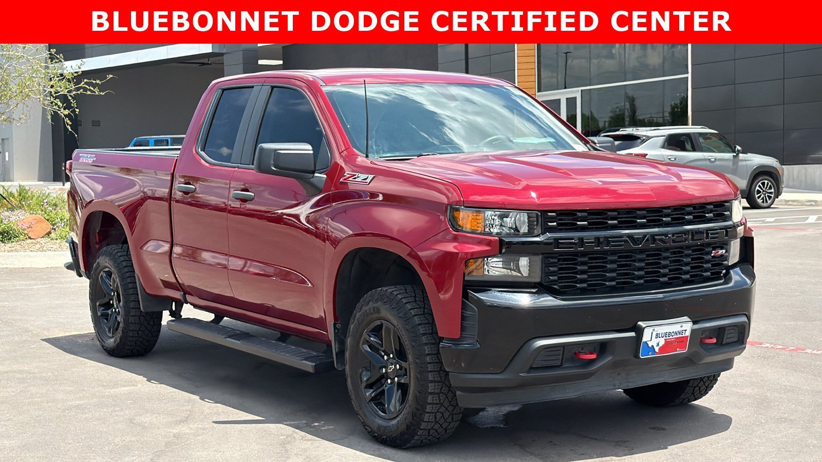 Certified Used 2019 Cajun Red Tintcoat Chevrolet Custom Trail Boss image 3