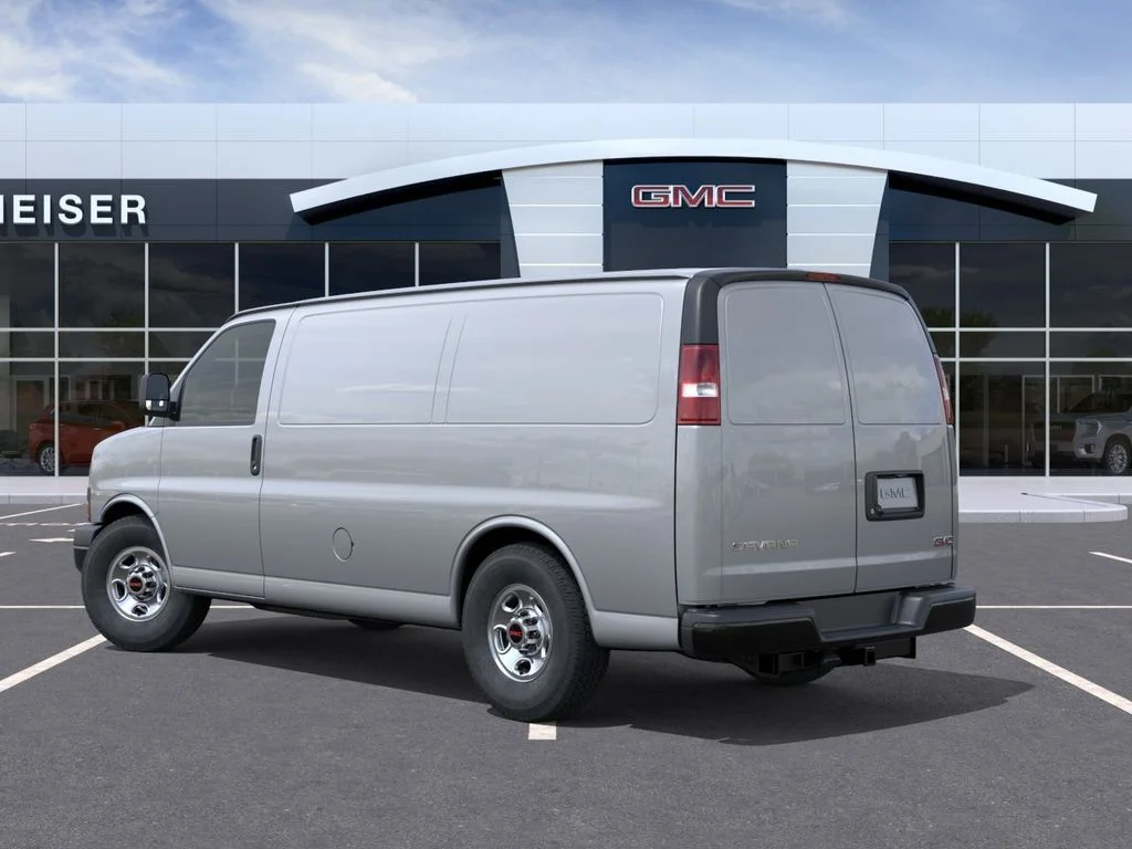 New 2026 Silver GMC Work Van image 3