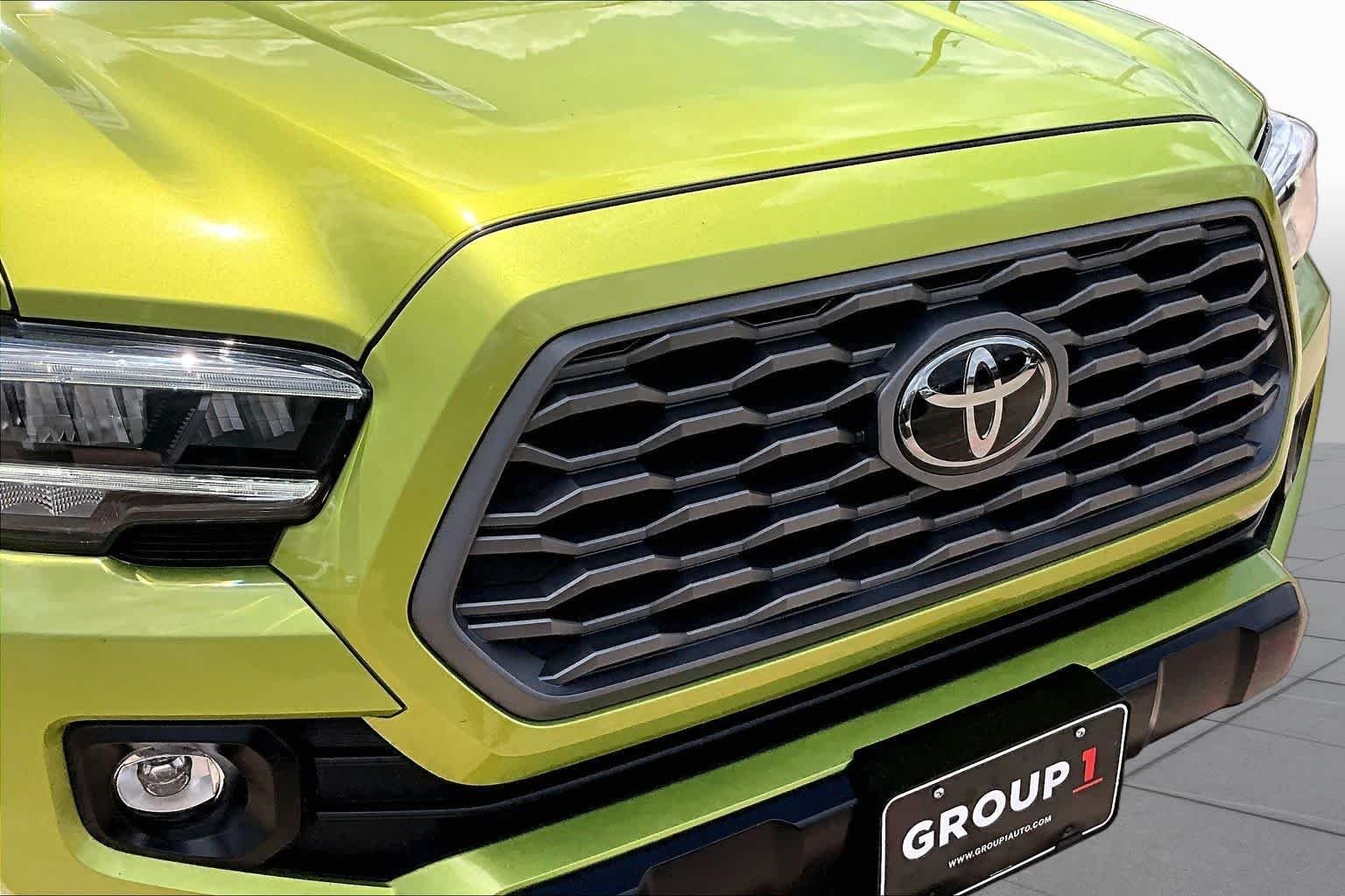 Used 2023 Electric Lime Metallic Toyota TRD Off Road image 29