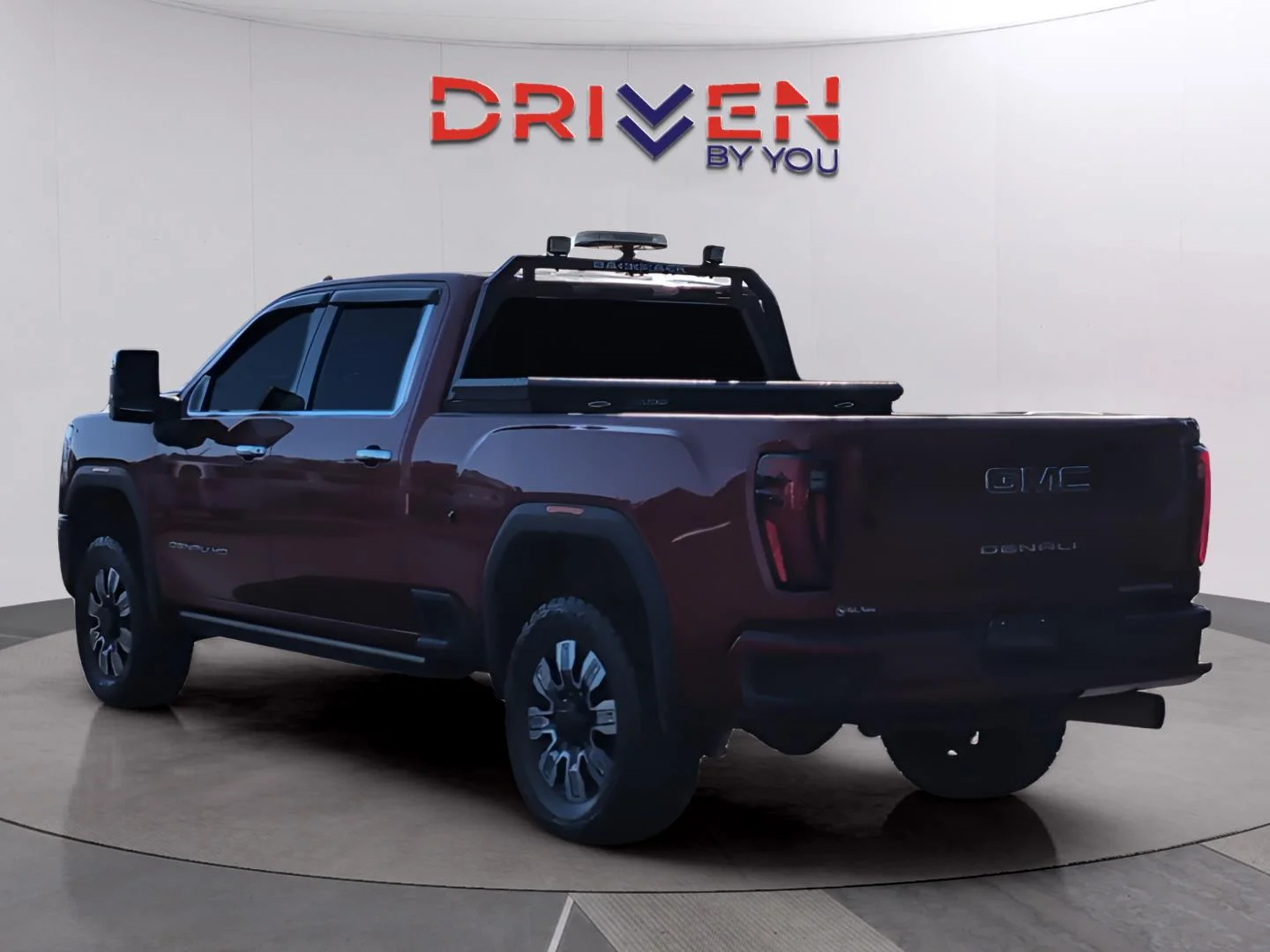 Used 2024 Volcanic Red Tintcoat GMC Denali image 3