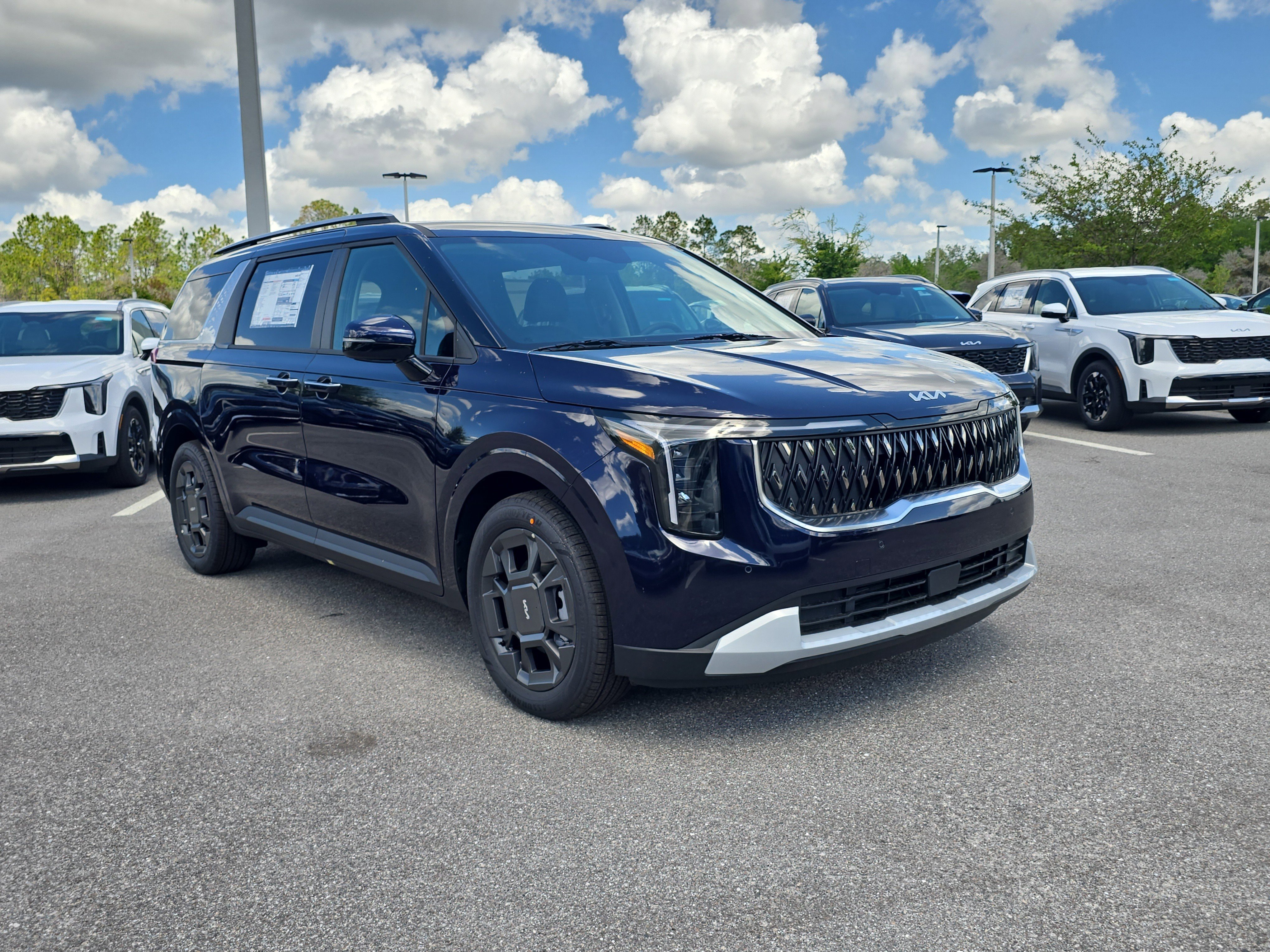 New 2026 Deep Chroma Blue Kia EX image 2