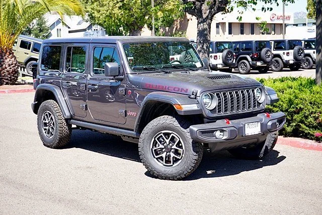 New 2026 Granite Crystal Metallic Clear-Coat Exterior Paint Jeep Rubicon image 2