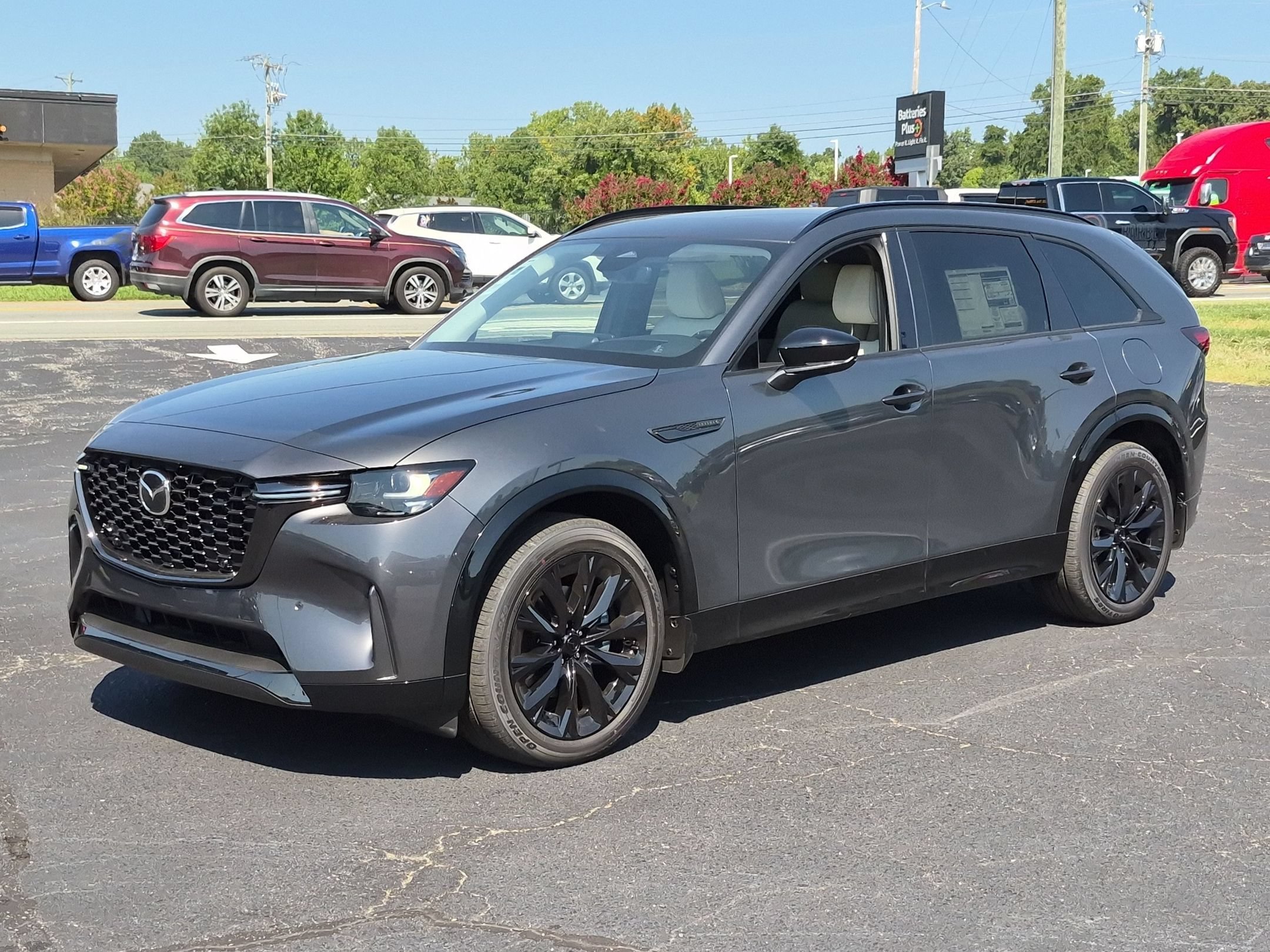 New 2026 Machine Gray Metallic Mazda 3.3 Turbo S Premium Sport AWD image 1