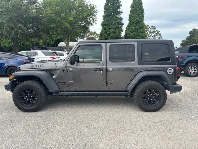 Used 2020 Gray Jeep Unlimited Willys image 8