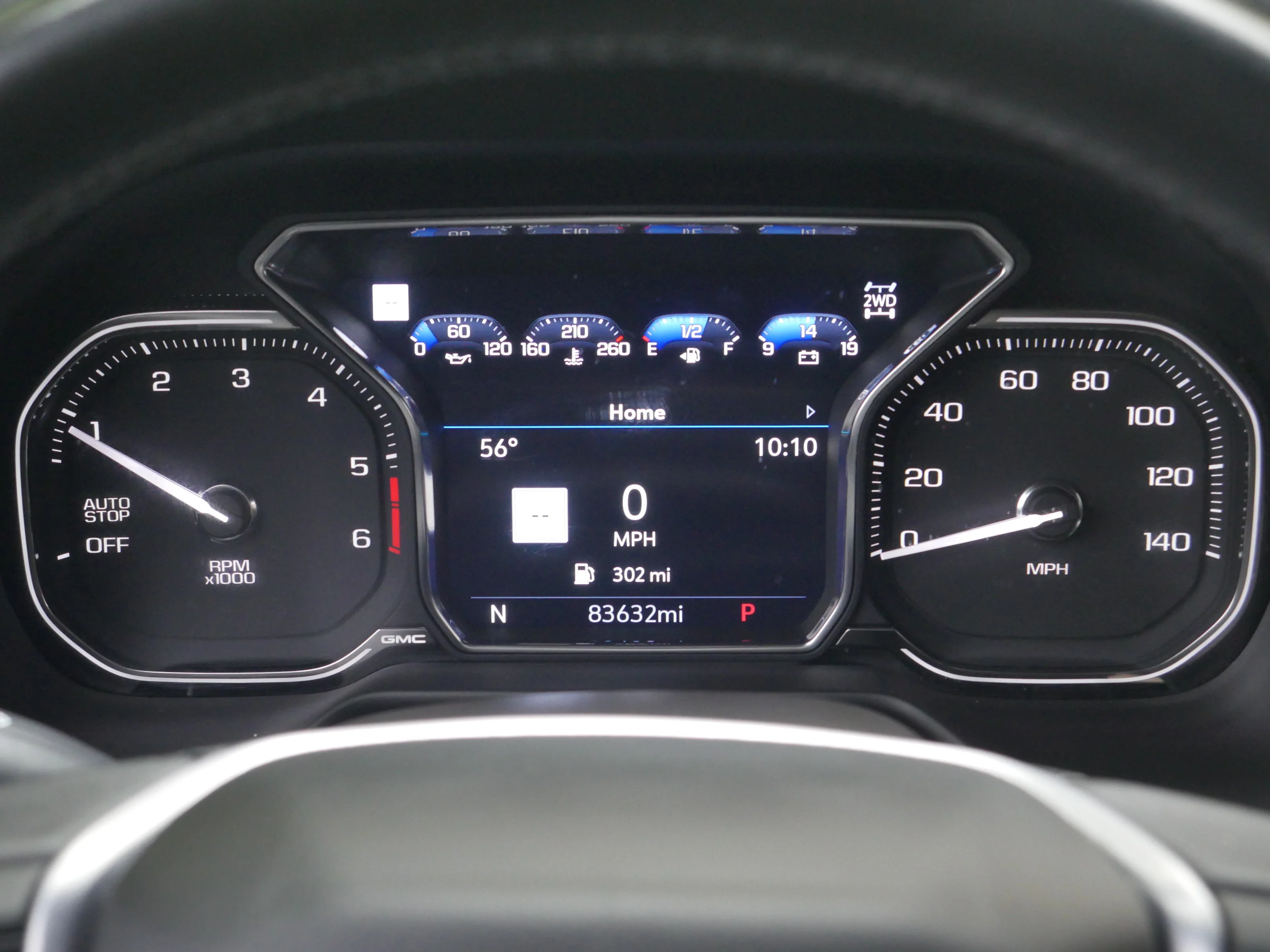 Used 2021 White Frost Tricoat GMC SLT image 7
