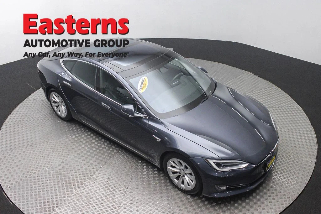 Used 2017 Gray Tesla 90D image 3