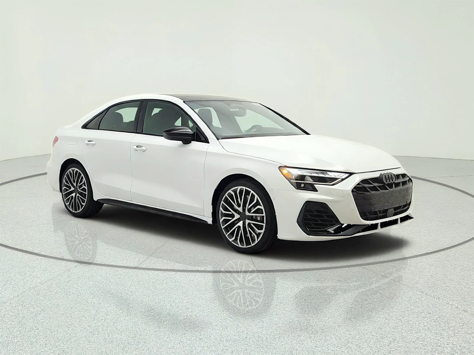 New 2026 Glacier White Metallic Audi quattro image 3