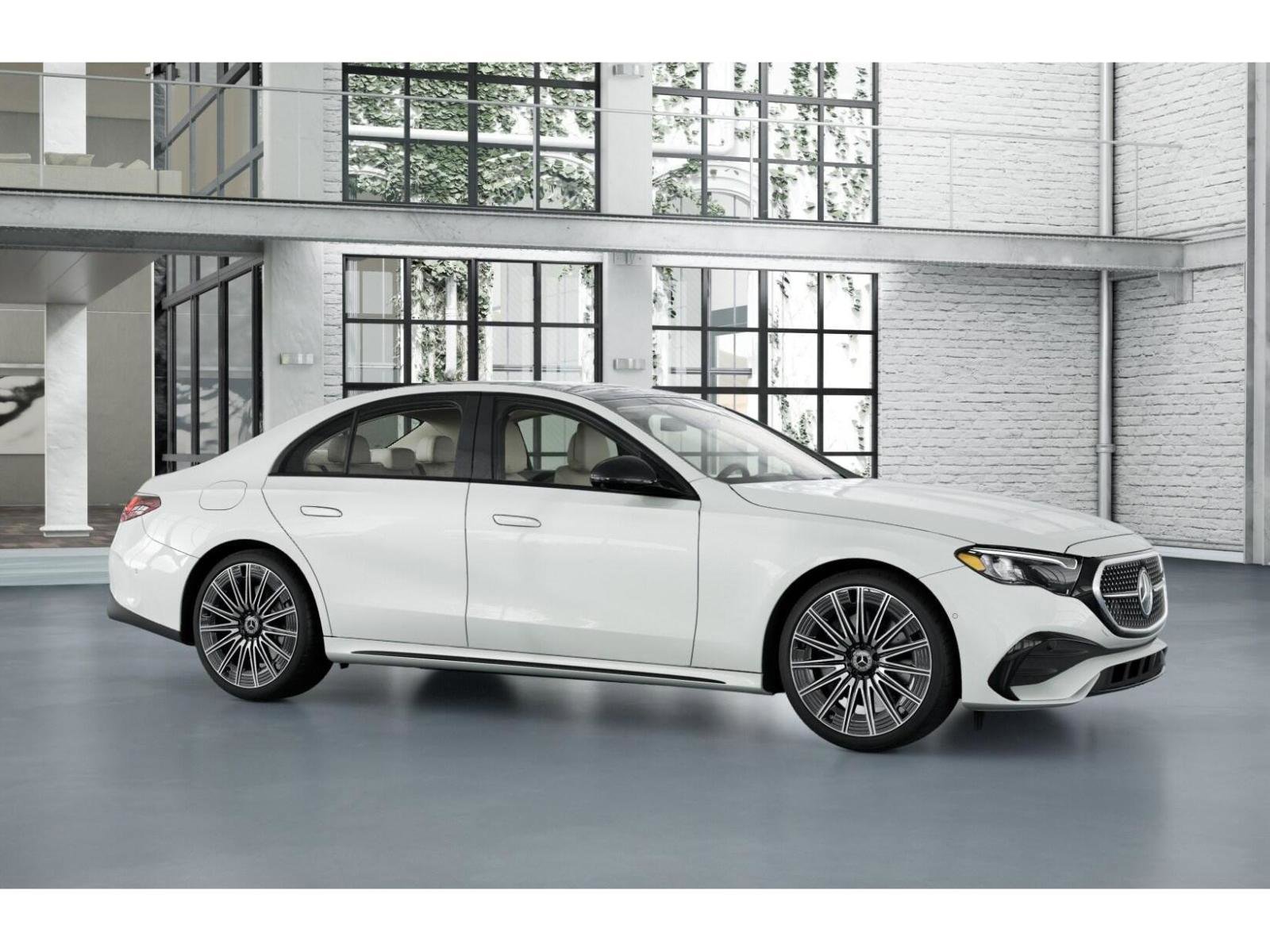 New 2026 MANUFAKTUR Moonlight White Metallic Mercedes-Benz E 450 image 13